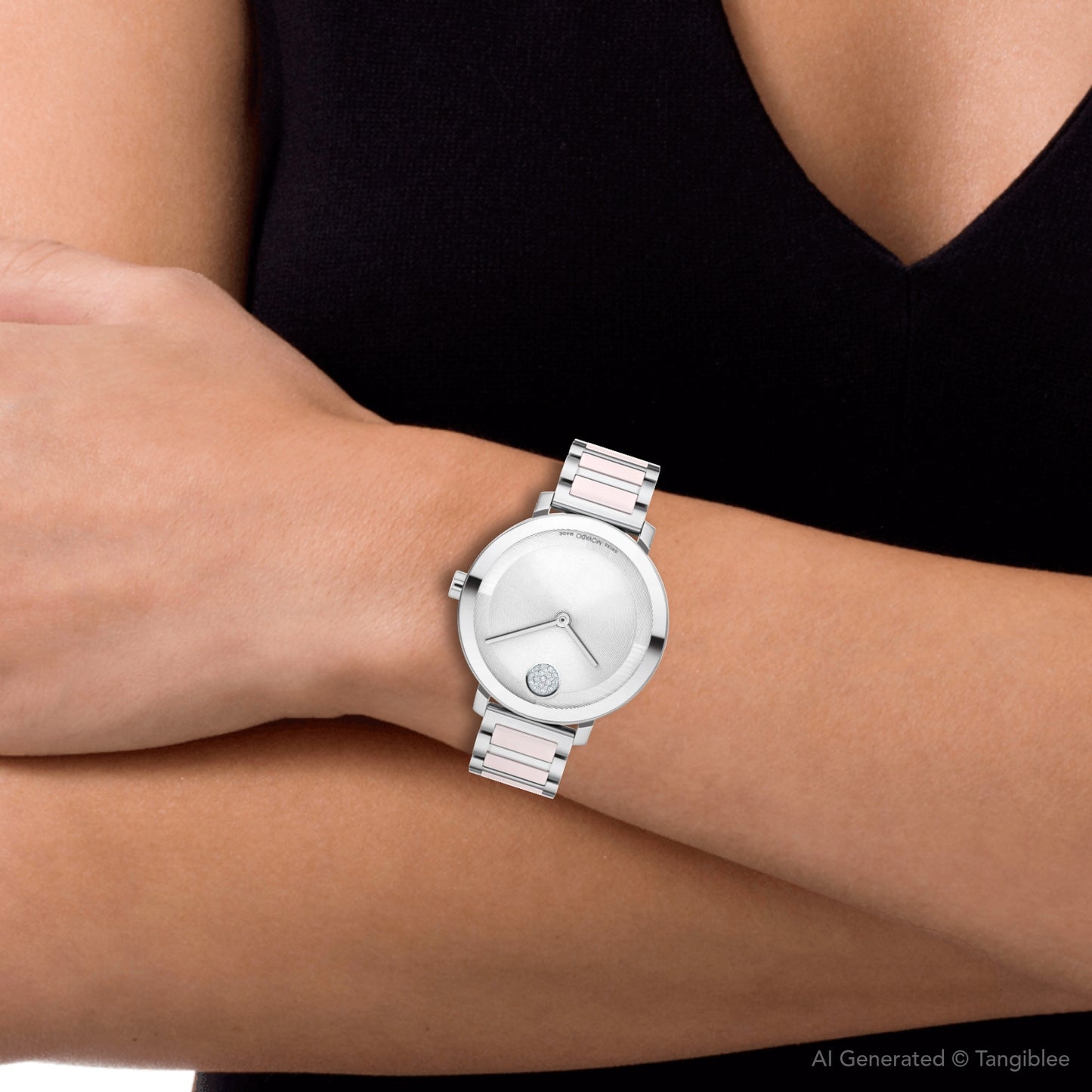 BOLD Evolution 2.0 Pink Ceramic Inserts Women's Watch 3601236