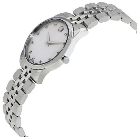 Museum Mother of Pearl Diamond Dial Ladies Watch 0606612