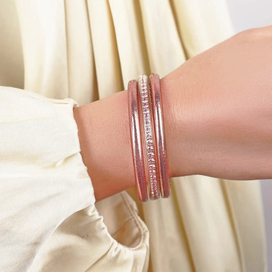 THE ROSE GOLD QUEEN STACK